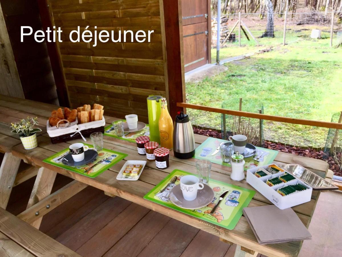 Roulottes Du Chalet Des Pins Rougeou 외부 사진