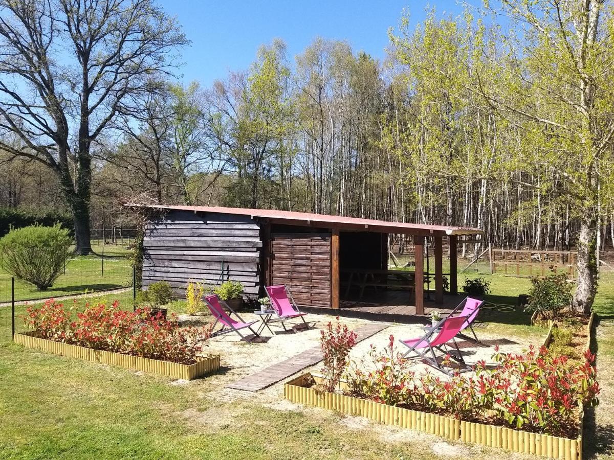 Roulottes Du Chalet Des Pins Rougeou 외부 사진